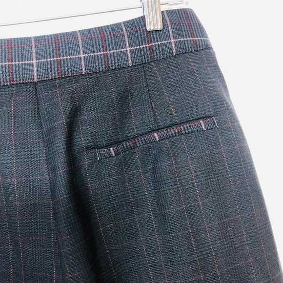 RAG & BONE James Plaid Belted Cropped Ankl… - Picture 12 of 16